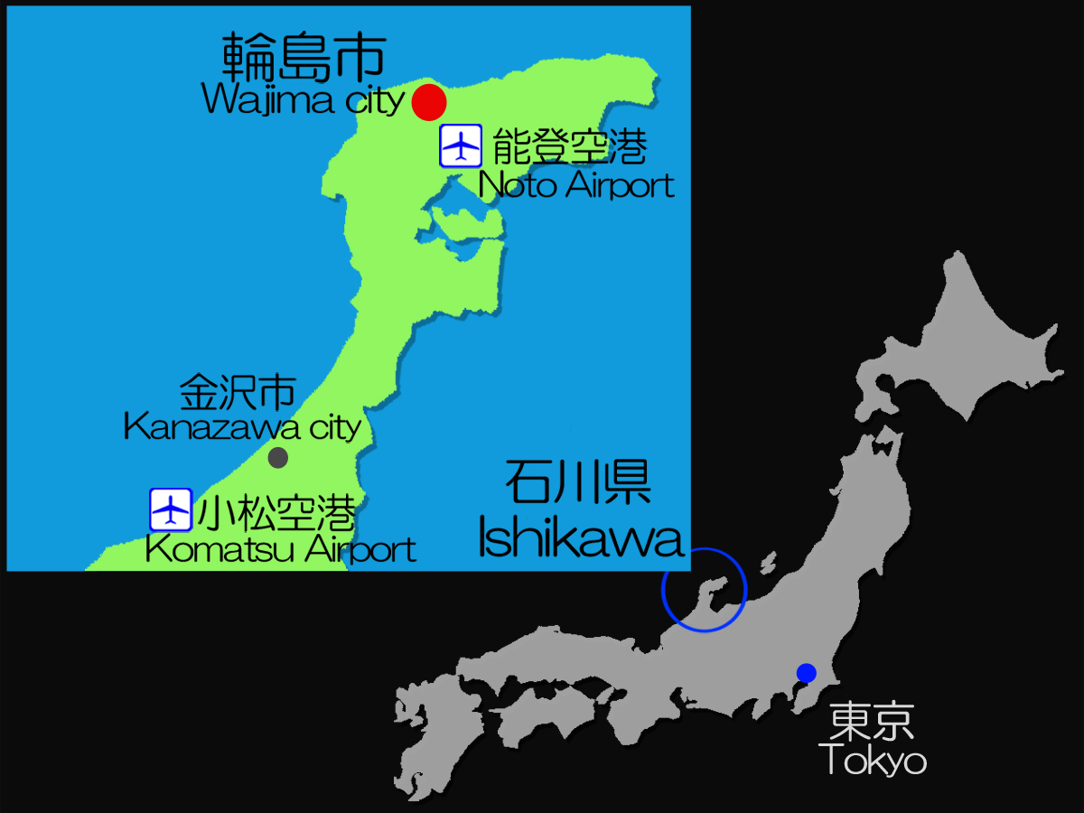 石川地図