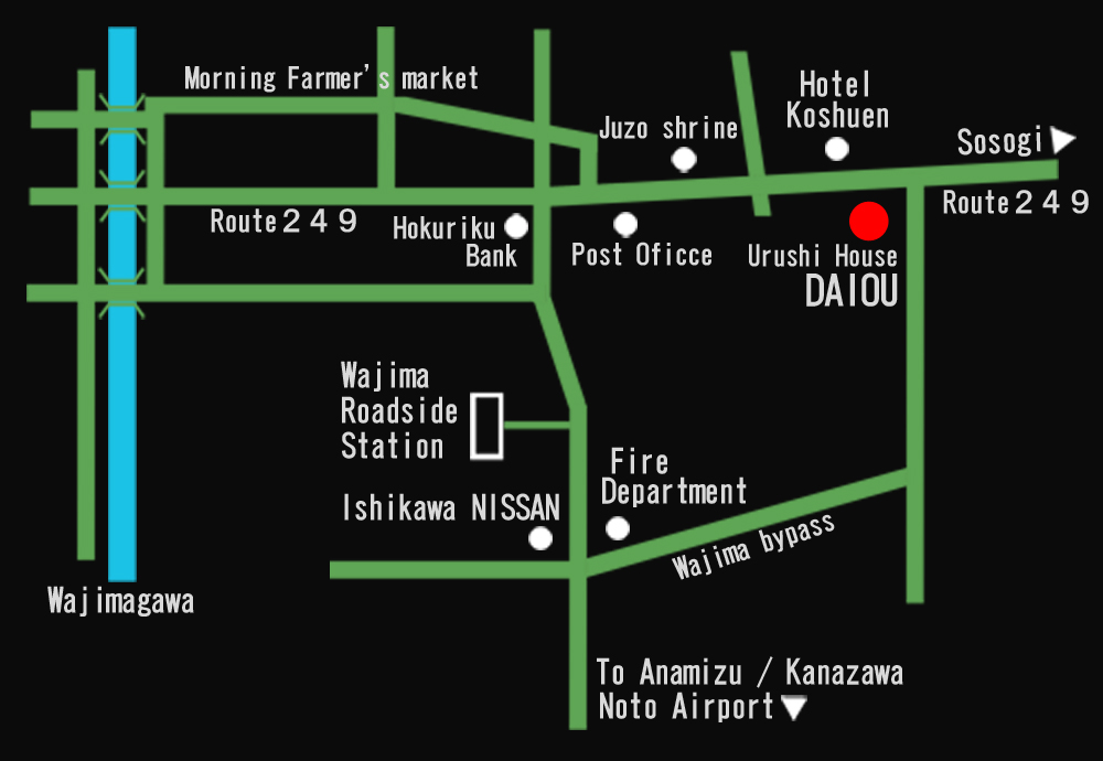 輪島市内地図